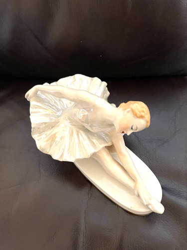 Statuetta ballerina porcellana - statuetta,