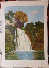 Serigrafia materica Attilio