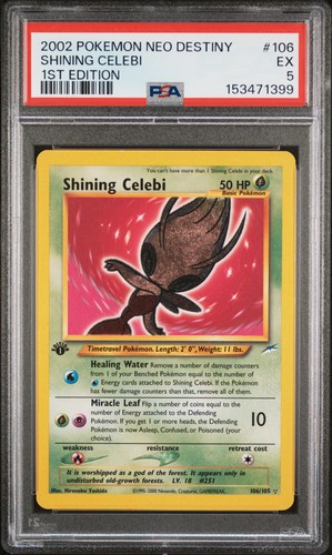 Pokemon shining celebi neo - pokemon,