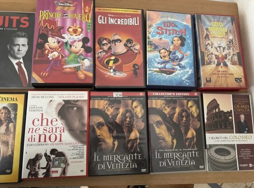 Lotto film dvd - e, vhs