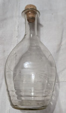 BOTTIGLIA VETRO  VINTAGE h 20 cm