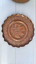 Copper Plate with Decorations