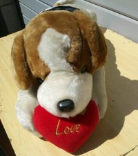Petra Toys plush dog lying cm