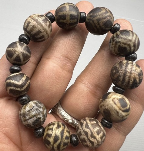 Bracciale perle birmane pumtec - bracciale,