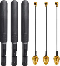 3 Pezzi 8Dbi RP-SMA Antenna