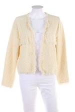 MANGO Bouclé Blazer M Giallo