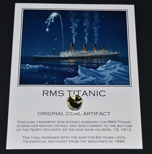 Rms titanic carbone autentico - titanic,