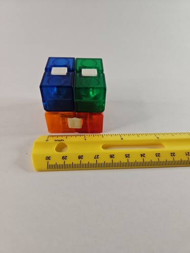 Mini flip cube - flip, pollici