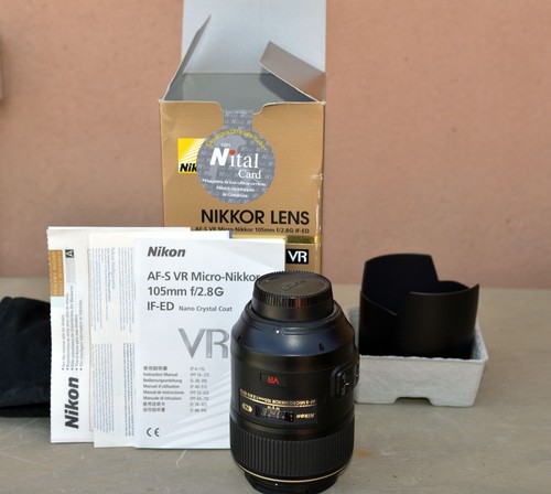 Nikon micro nikkor 105 - nikon, af-s