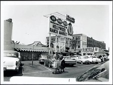 Foto vintage Supermercato ad Hollywood anni 60 Ft 37674 - Stampa 24x18 cm