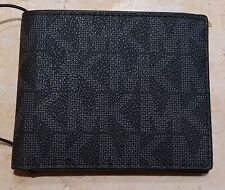 Portafoglio porta carte 6 tasche uomo ragazzo Michael Kors pelle Jet Set Bi Fold