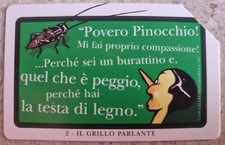 Le avventure di Pinocchio - 2 Grillo Parlante £ 5.000 Usata C&C 2842 Golden 778