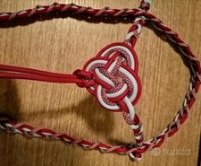 Capezza in corda con riendini