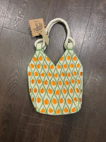 Borsa mirasol con perline - borsa,