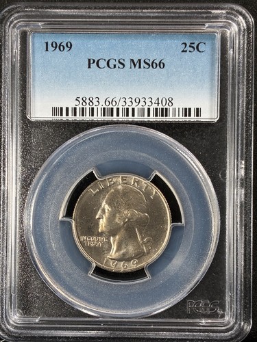 1969 25c washington - washington, quarto
