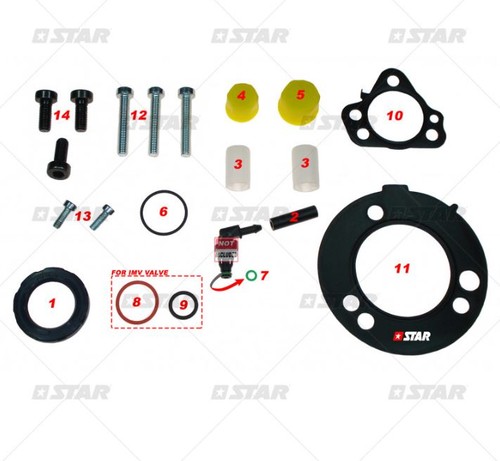 Kit riparazione pompa common