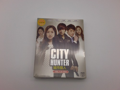 Korean drama dvd city hunter - korean,