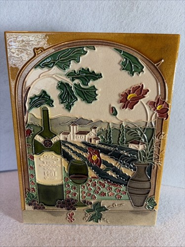 Vintage scena vigna - vigna, vino