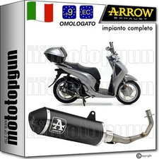 ARROW SCARICO COMPLETO OMOLOGATO RC URBAN NERO HONDA SH 150 I 2017 17 2018 18