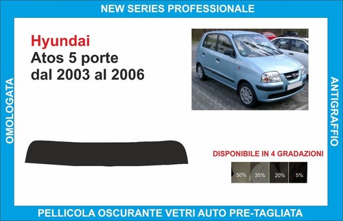 Fasce parasole vetri hyundai - parasole,