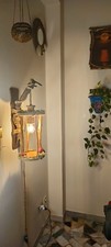 lampada artigianale da muro