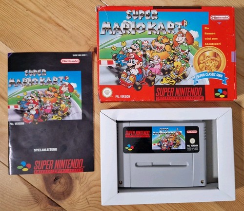 Super mario kart snes - super,
