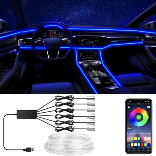 Strisce led auto interni neon - led,
