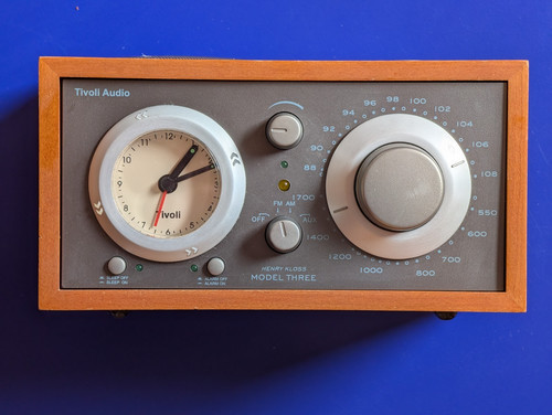 Radio orologio tivoli - tivoli, audio