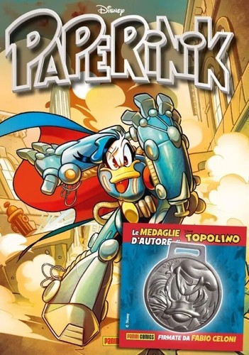 Paperinik con medaglia - paperinik, 87
