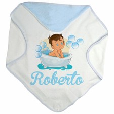 Accappatoio triangolo neonato