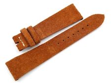 Watch Band Made Italy Brown 20/16mm Accessori Orologi Artigianali Unisex Piatto