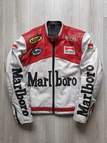 Giacca moto pelle corsa