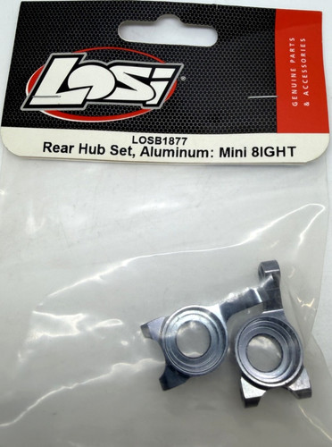 Losi rear hub set aluminium - set,,