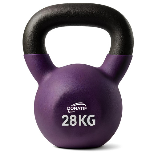 Kettlebell neoprene 28 - kettlebell, in