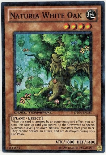 Naturia rovere - yu-gi-oh!,