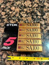 TDK SA 100 Nastro Cassetta