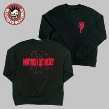 Felpa girocollo nera Louis