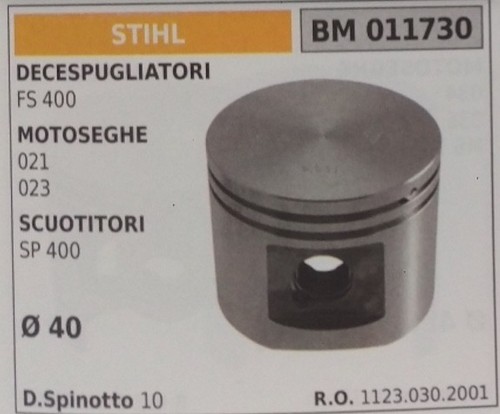 11230302001 pistone completo - pistone,