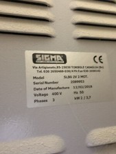 impastatrice Sigma a spirale 80kg 2 Velocita Inversione Marcia