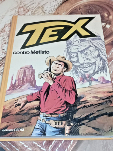 Tex contro mefisto cartonato - tex,