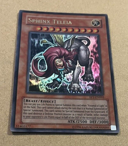 Yugioh 1996 sphinx - 1996, holo