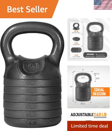 Set kettlebell regolabile - kettlebell,