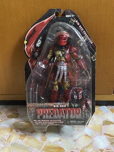 Neca big red predator figure - big,