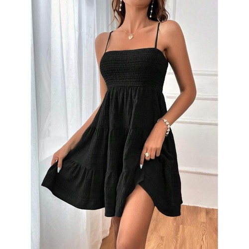 Mini abito donna nero - abito,