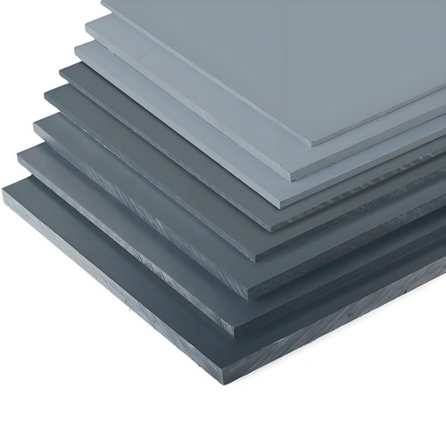 Foglio pvc grigio - foglio,