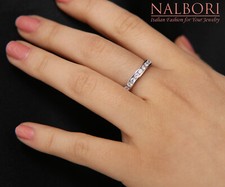 anello argento 925 eternity