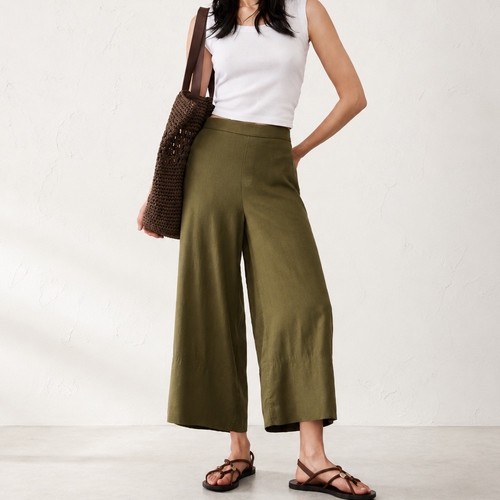 Banana republic olive linen - banana,