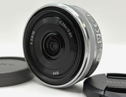Sony sel16f28 16mm 8 af - sony,