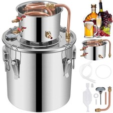 Distillatore alcool 12L distillatore casa vino brucia liquori