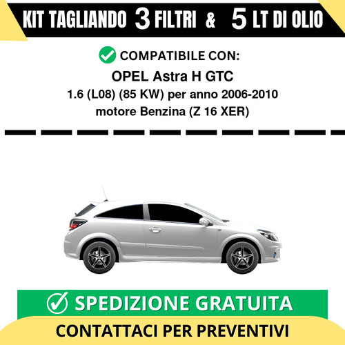 Tagliando per opel - opel, astra